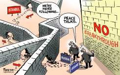 ISTANBUL PEACE TALKS by Paresh Nath