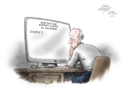 BIDEN WRITES THE BOOK ON INFLATION by Dick Wright