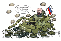 PUTIN GOALS ACHIEVED by Arend van Dam