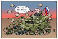 PUTIN GOALS ACHIEVED by Arend van Dam
