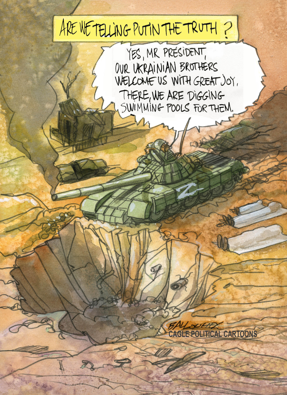 Are we telling Putin the truth ?