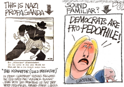 PEDO PROPAGANDA by Pat Bagley