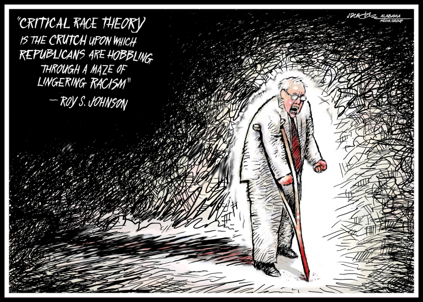 CRT GOP Crutch and Weapon