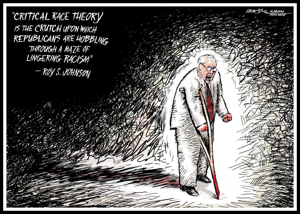 CRT GOP Crutch and Weapon