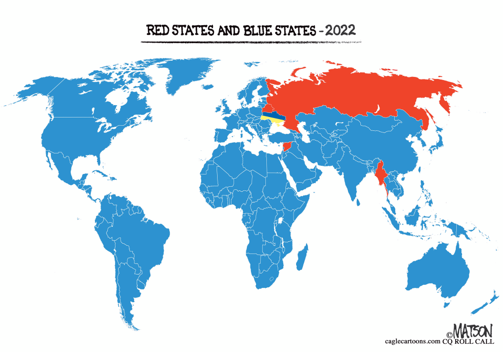 Red States and Blue States 2022