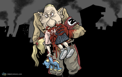 PUTIN THE MONSTER by Martin Sutovec