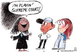 SUPREME JUSTICE by Randall Enos