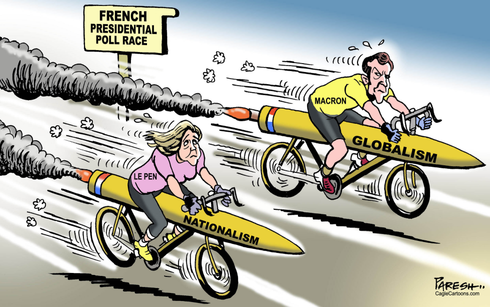 French poll race