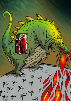 DRAGON BREATH by Oguz Gurel