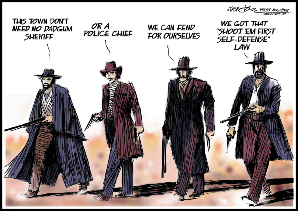 Shoot-first gun law
