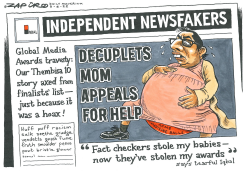 INDEPENDENT NEWSFAKERS by Zapiro