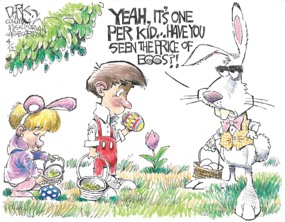 Easter Bunny Cites High Egg Prices for One-Per-Child Limit