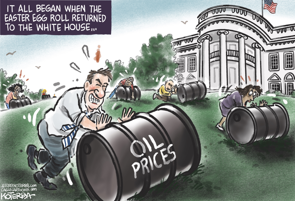 White House Oil Barrel Roll