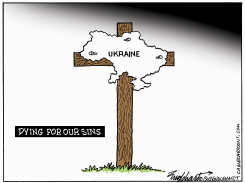 UKRAINE EASTER by Bob Englehart