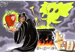 POLITICS AND RELIGION by Pat Bagley