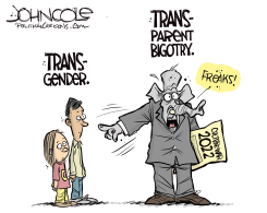 TRANS-PARENT BIGOTRY by John Cole