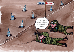 THE FINNISH BORDER by Alla and Chavdar