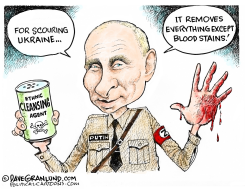 ETHNIC CLEANSING IN UKRAINE by Dave Granlund
