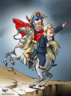 FRENCH PRESIDENTIAL RACE by Hajo de Reijger