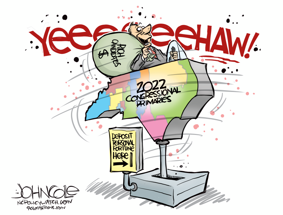 LOCAL NC - Wealthy congressional candidates