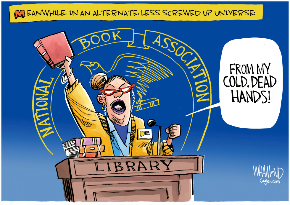 In a world where they didn't ban books
