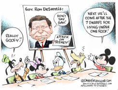 GOV DESANTIS VS DISNEY by Dave Granlund