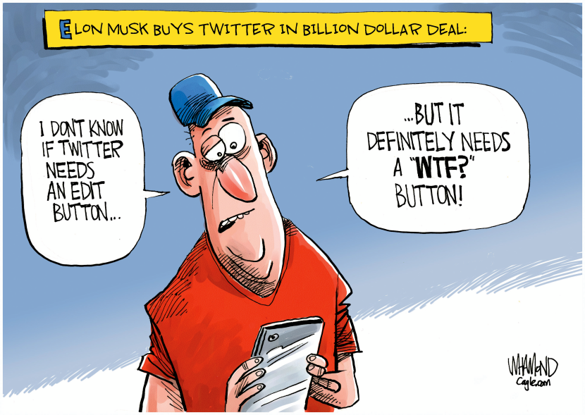 Elon Musk buys Twitter