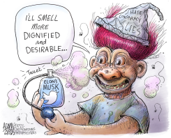 ELON'S MUSK by Adam Zyglis