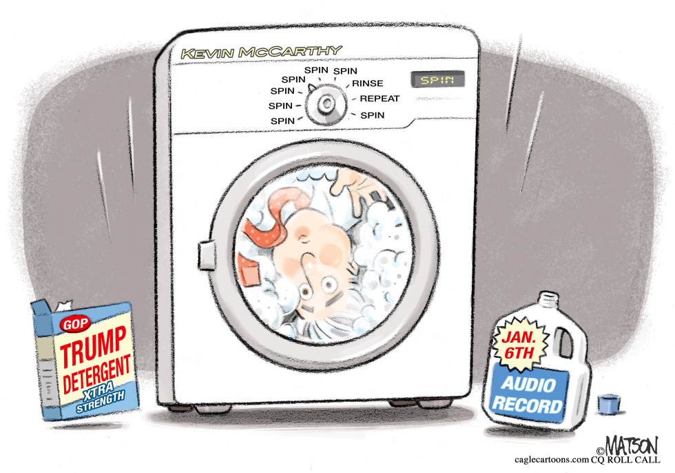 Kevin McCarthy Spin Cycle