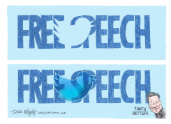 MUSK RESTORES FREE SPEECH AT TWITTER by Dick Wright