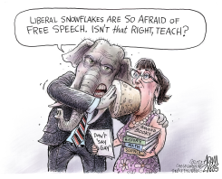GOP FREE SPEECH by Adam Zyglis