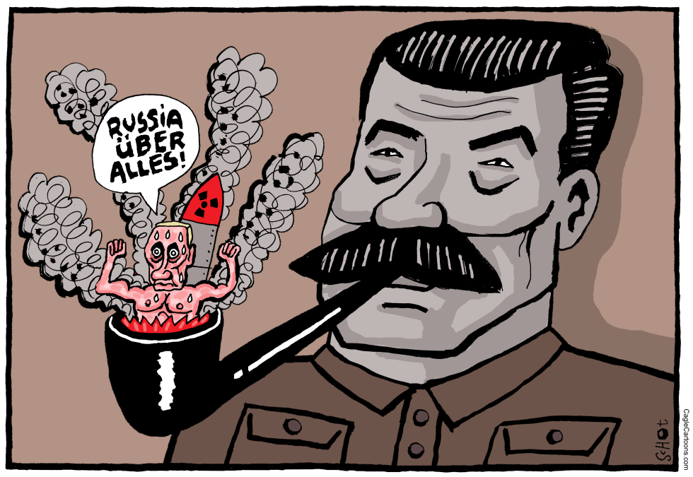 Putin admiration for Stalin