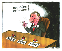 BUSH THE DECIDER -  by Christo Komarnitski