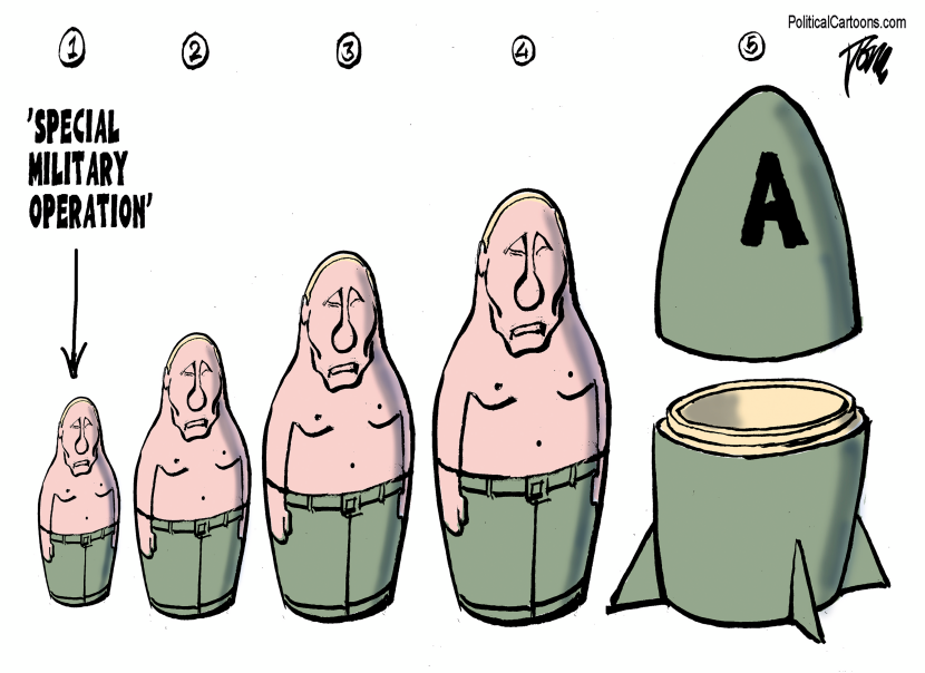 Putin scaling up