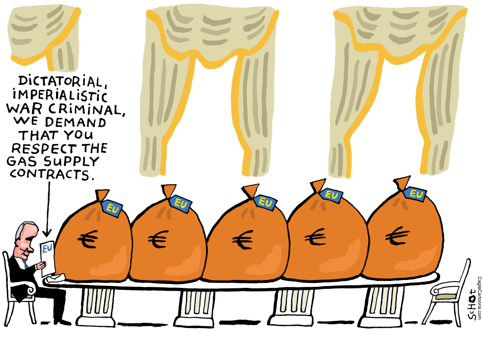 Gas war in Europe
