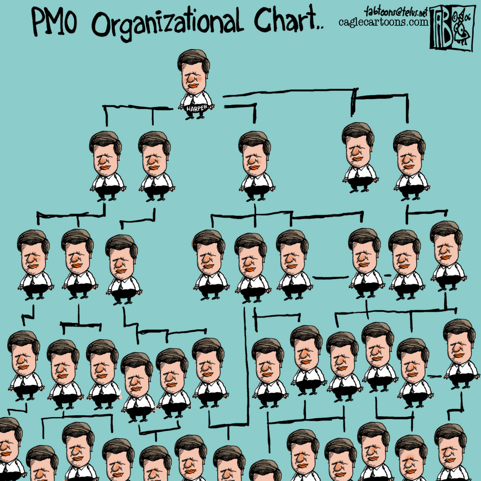 CANADA PMO organizational chart COLOUR