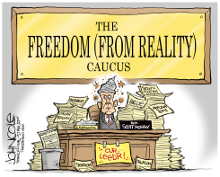 SCOTT PERRY AND THE FREEDOM (FROM REALITY) CAUCUS by John Cole