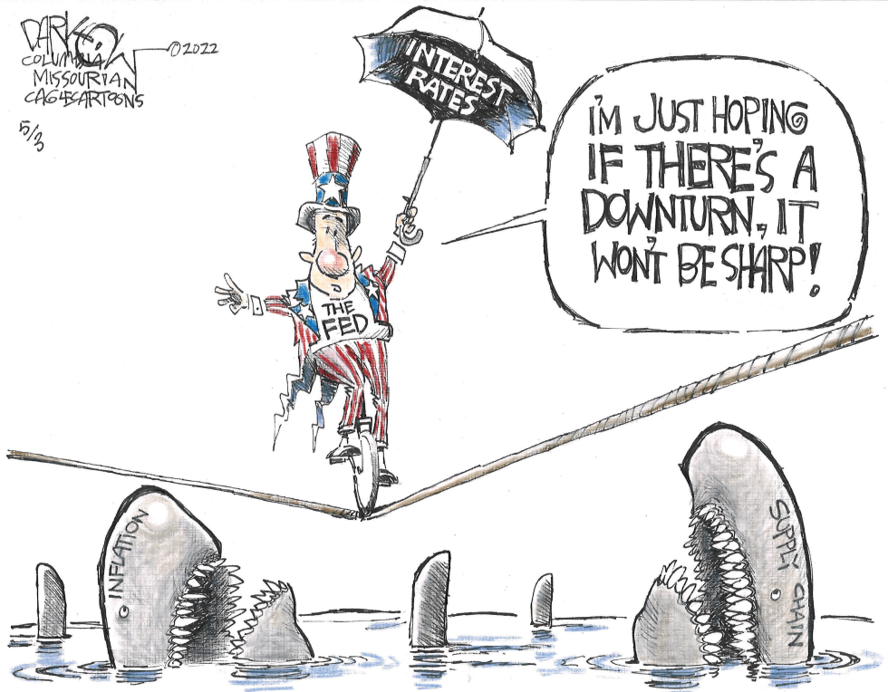 Sharp downturn