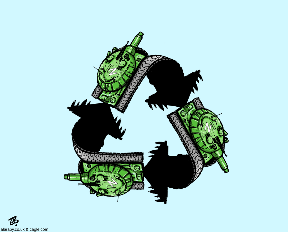 Russian war .. recycled !