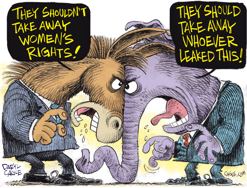 SCOTUS Leak - Republicans and Democrats