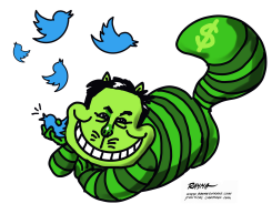 ELON MUSK BUYS TWITTER by Rayma Suprani