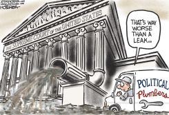 SCOTUS LEAK by Jeff Koterba