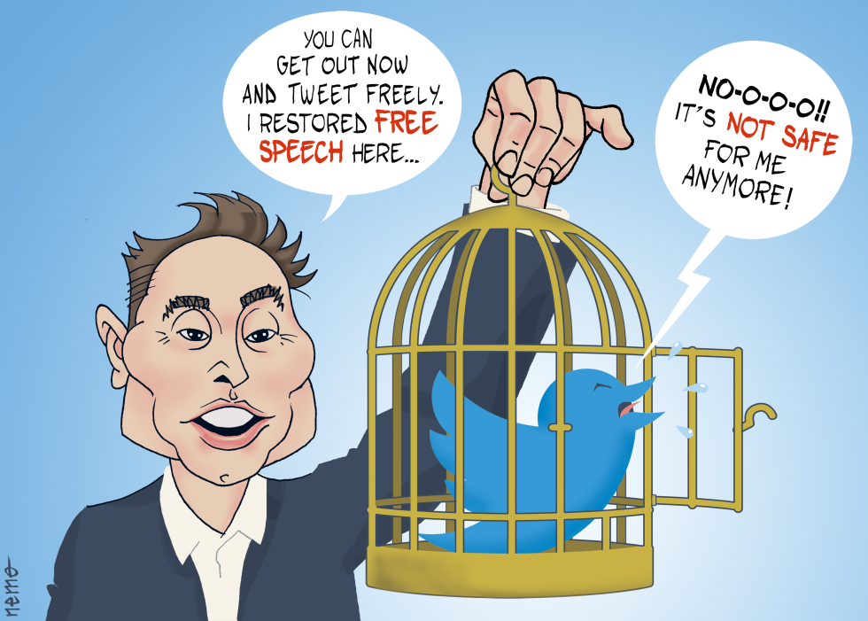 Elon Frees Twitter