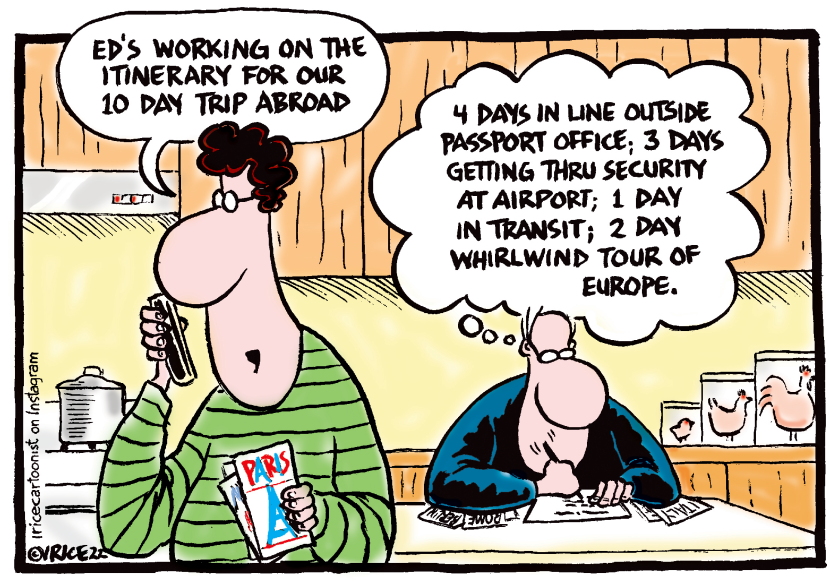 A 10 Day Trip Abroad Itinerary