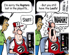 RAPTORS OUT by Steve Nease