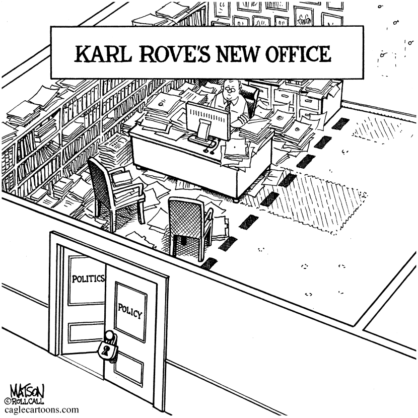 Karl Rove's New Office