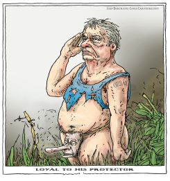 LOYAL TO HIS PROTECTOR by Joep Bertrams