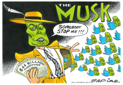 THE MUSK by Zapiro