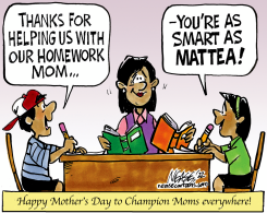 CHAMPION MOMS by Steve Nease