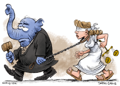 JUSTICE SCOTUS AND WOMEN by Daryl Cagle